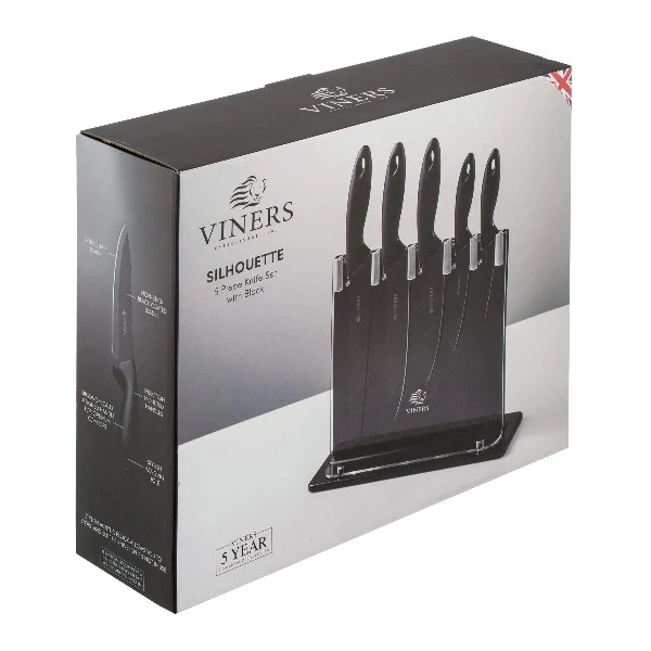 Viners 6 piece Silhouette Knife Block Set - Image 3
