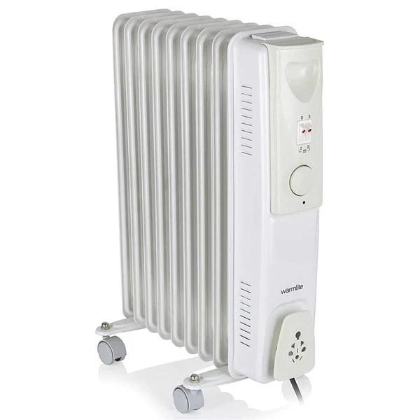 Warmlite 2kw 9 Fin Oil Filled Radiator Heater