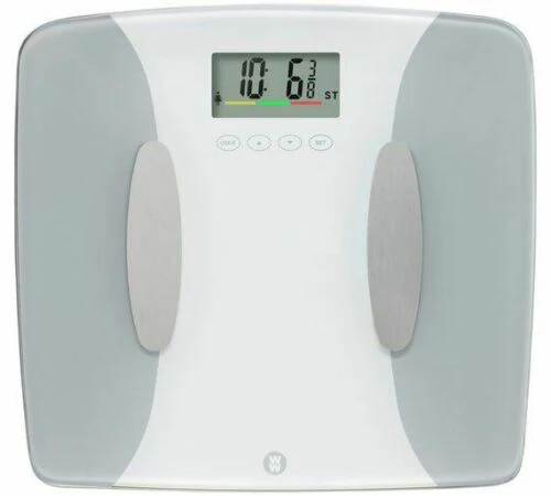 Weight Watchers Precision Body Analyser Glass Weighing Scale
