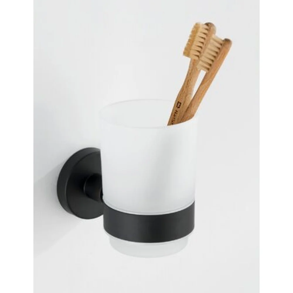 Wenko Bosio Matt Black Tumbler Uno