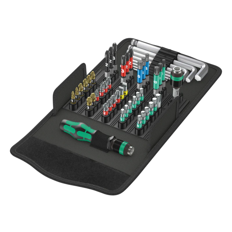 Wera 52 Piece Service Kit Bit Set - Image 2