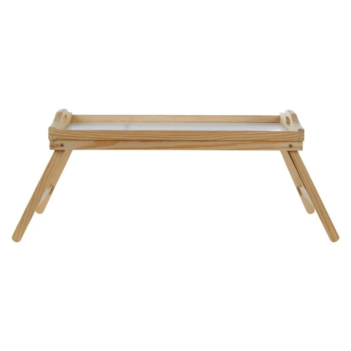 White Top Wooden Bed Tray - Image 7