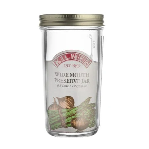 Kilner Wide Mouth Preserve Glass Jar 500ml - Image 2