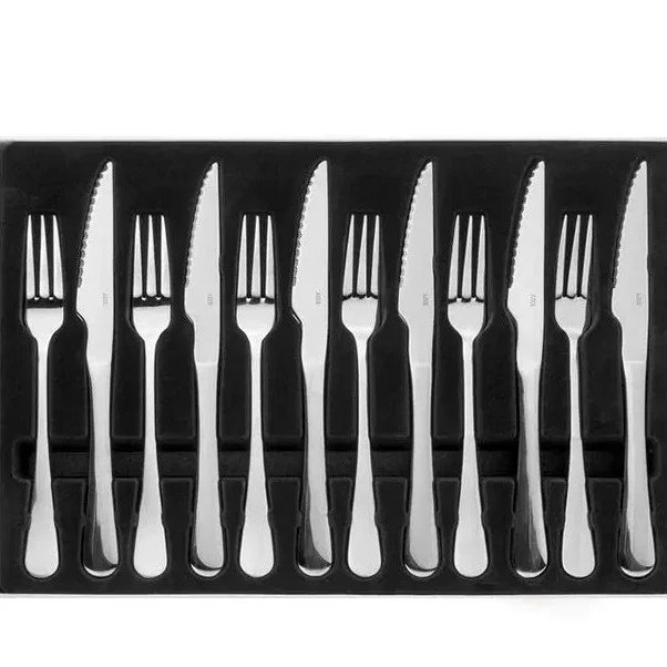 Judge Windsor 12 Piece Steak Knife & Fork Set - Image 2