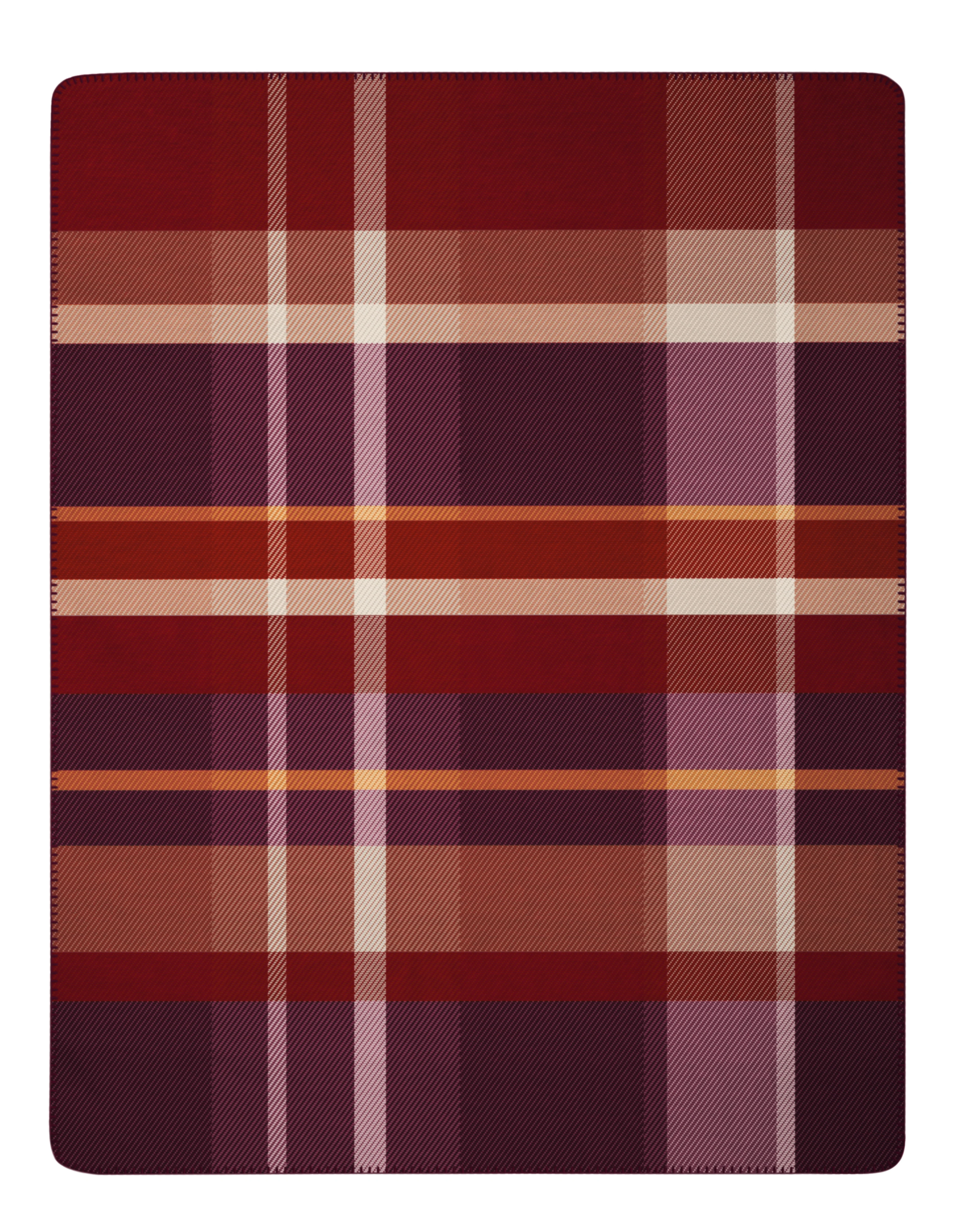 Biederlack Wohndecke Ruby Check 150 x 200