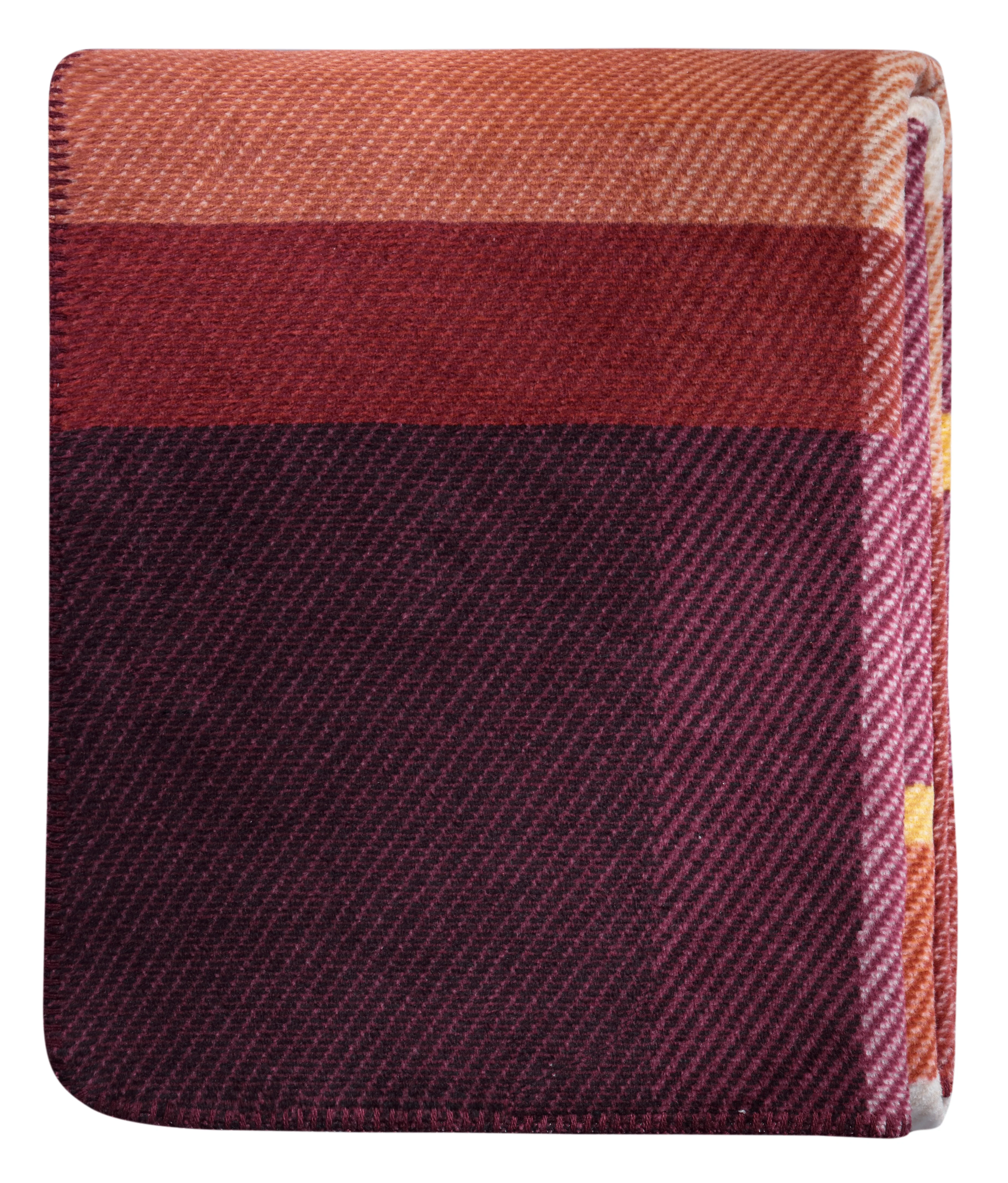 Biederlack Wohndecke Ruby Check 150 x 200 - Image 2