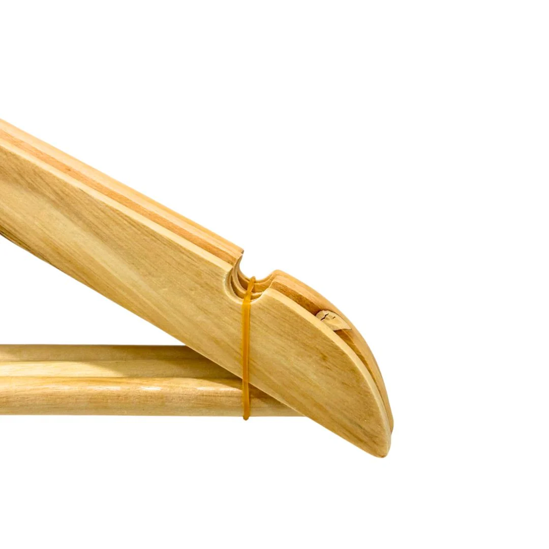 Wooden Hangers - Set of 5 - Image 3