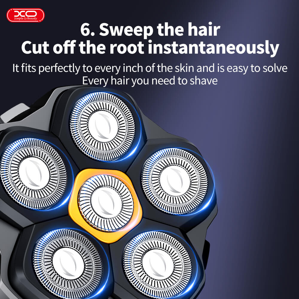 XO Electric Rotary Waterproof Shaver - Image 6