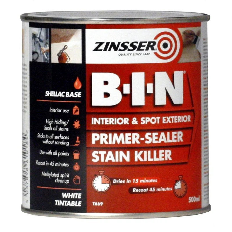 Zinsser BIN Ultimate Primer Sealer And Stain Killer Paint