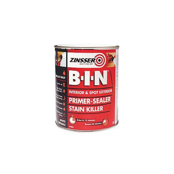 Zinsser BIN Ultimate Primer Sealer And Stain Killer Paint - Image 2