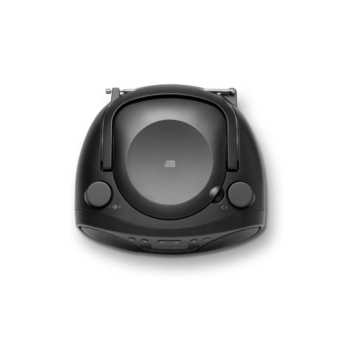 Roberts ZOOMBOXFMBK, FM/AM Boombox w/ CD Player, Black - Image 3